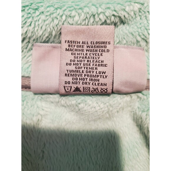 Free Country Live in It Women's Mint Green Zip Up Fleece - Petite Small - 0259 - Picture 8 of 10